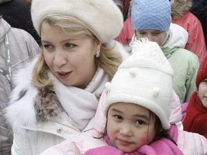 Первая леди проводила зиму Первая леди проводила зиму