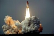 Запуск корабля «Союз ТМА-17» Запуск корабля «Союз ТМА-17»
